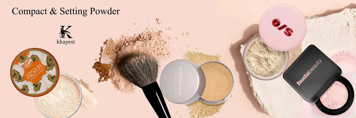 Compact powder & Setting powder