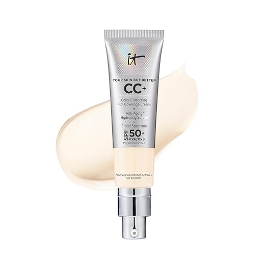It CC+ Color Correcting Full Coverage Cream Spf50 Broad Spectrum 32ml - Khayest