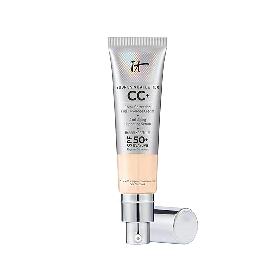 It CC+ Color Correcting Full Coverage Cream Spf50 Broad Spectrum 32ml - Khayest