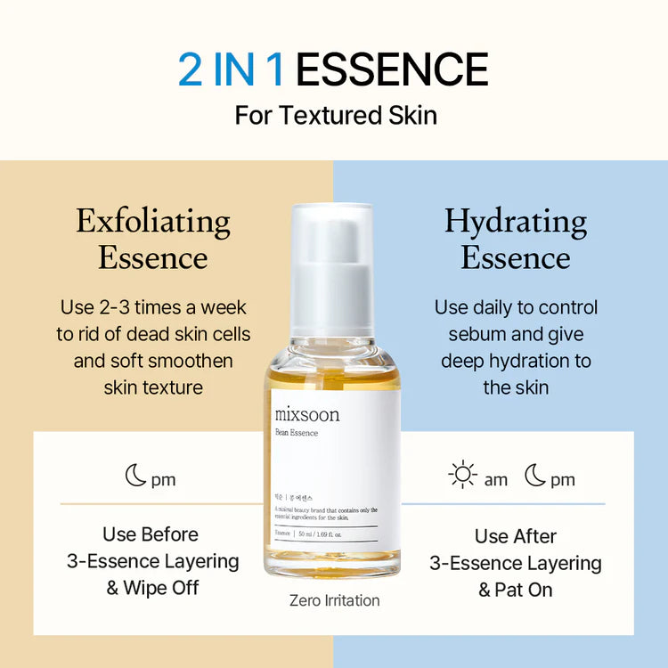 Mixsoon Bean Essence Face Serum 50ml - Khayest