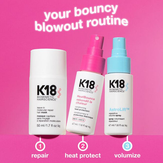 K18 Biomimetic Hairscience Salon Blowout at Home Hair Styling Treatment