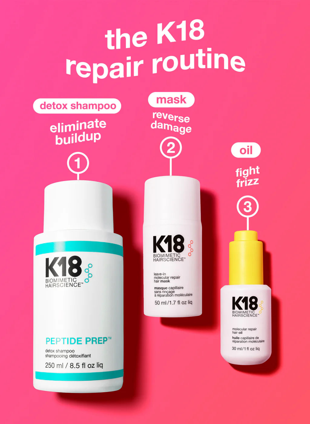 K18 Leave In Molecular Repair Hair Mask 50ml - Khayest