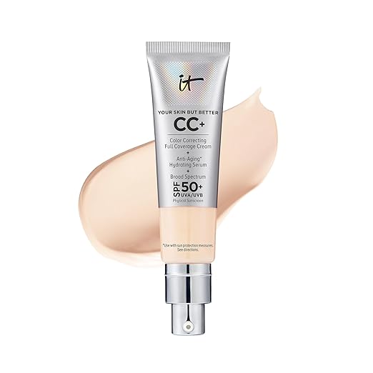 It CC+ Color Correcting Full Coverage Cream Spf50 Broad Spectrum 32ml - Khayest