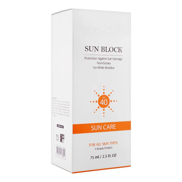 Vince sunscreen SPF40 75ml - Khayest