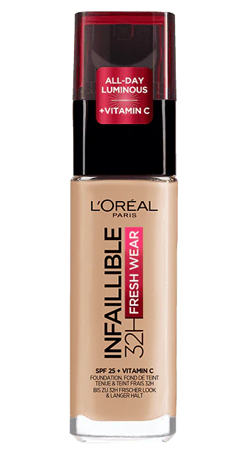 Loreal paris INFAILLIBLE 32H Fresh Wear liquid Foundation 30ml - Khayest