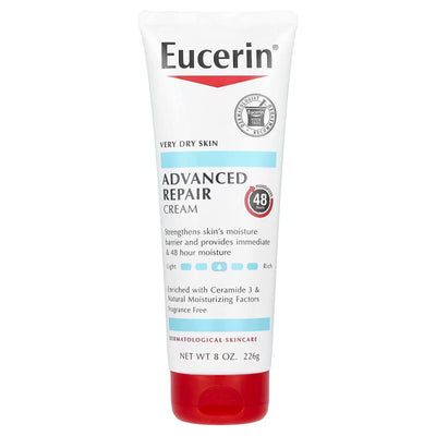 Eucerin Advanced Repair Cream 226g – Intense Hydration & Dry Skin Repair