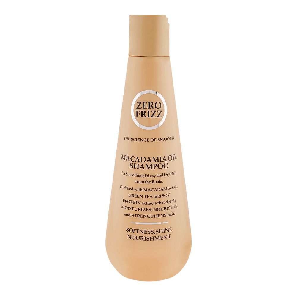 Zero Frizz The Science Of Smooth Macadamia Oil Hair Shampoo 355Ml - Khayest
