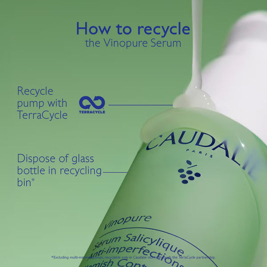 Caudalie Vinopure Blemish Control Salicylic Serum  30ml
