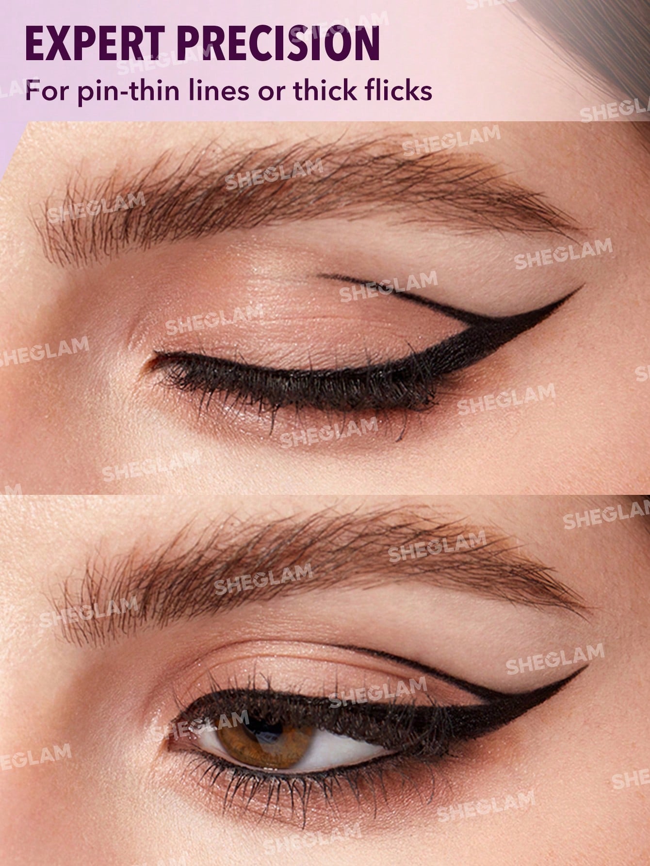 SHEGLAM Pro-Flex Angled Eyeliner – Black