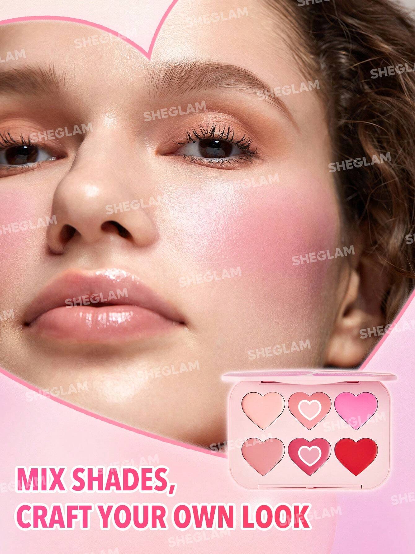 Sheglam Flush Crush Cream Blush Eye Palette - Khayest