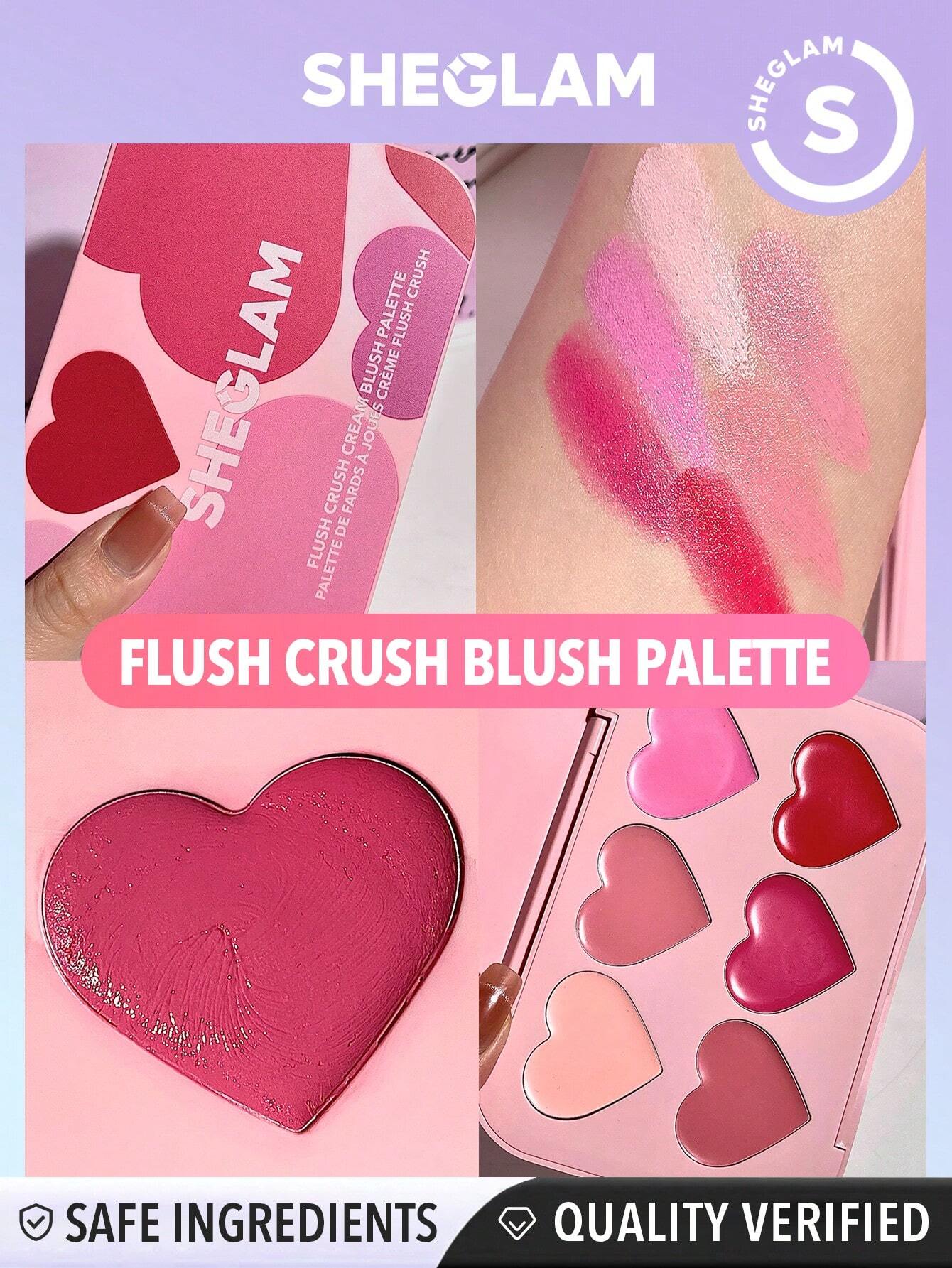 Sheglam Flush Crush Cream Blush Eye Palette - Khayest