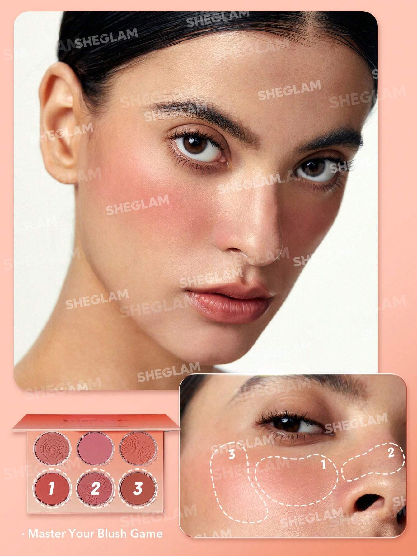 Sheglam Floral Flush Blush Eye Palette - Khayest