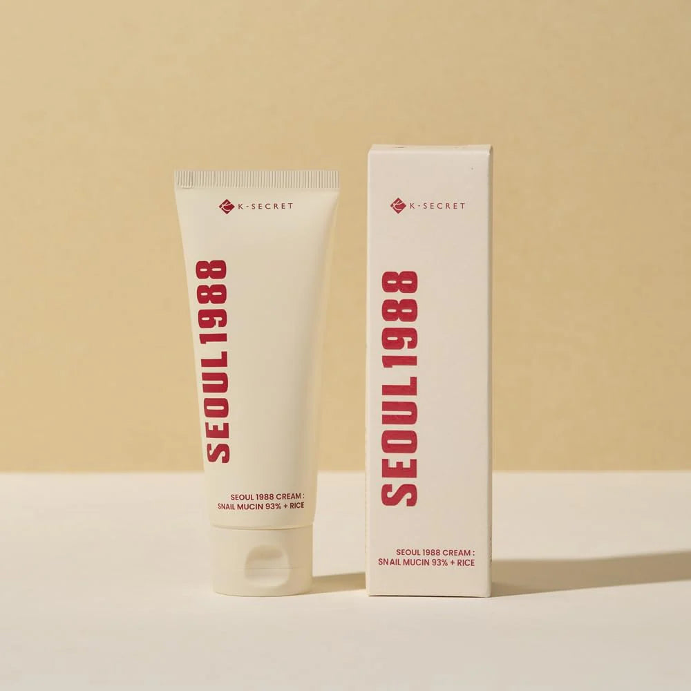 K-Secret Seoul 1988 Snail Mucin 93% + Rice Cream 100ml - Khayest