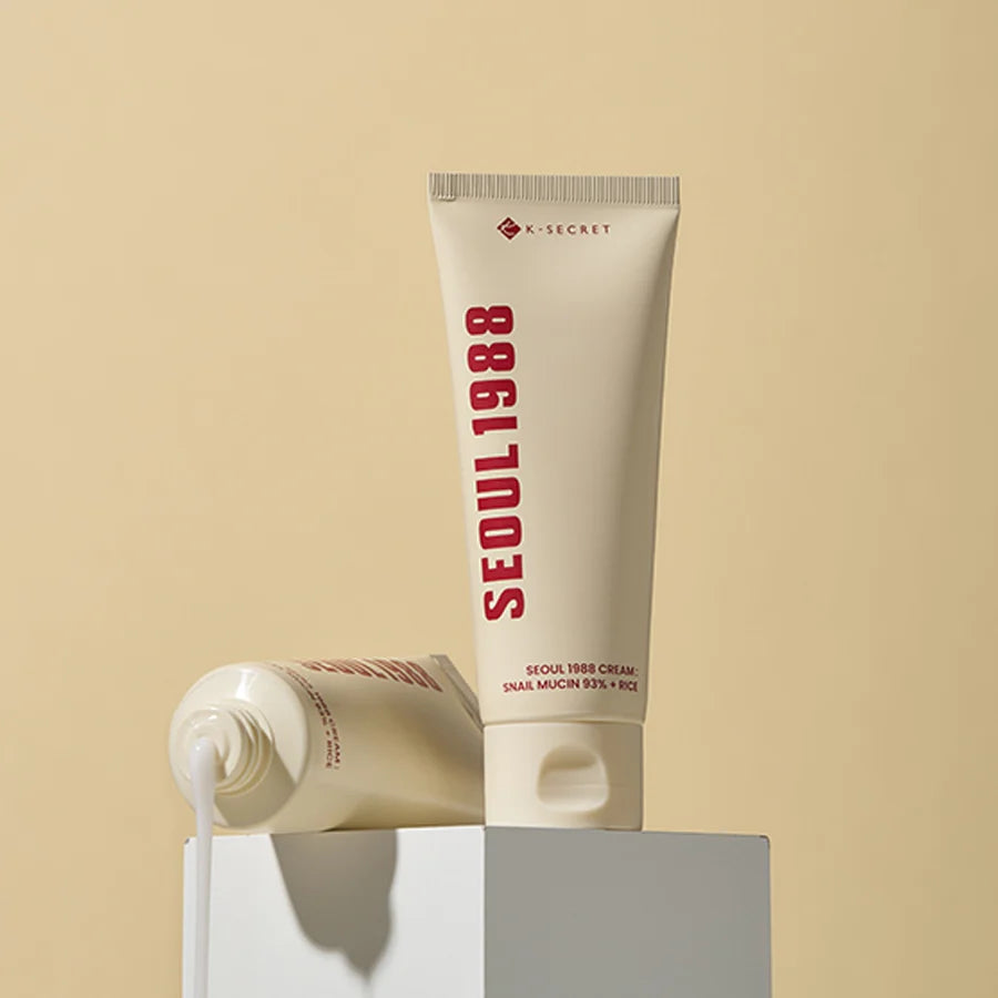 K-Secret Seoul 1988 Snail Mucin 93% + Rice Cream 100ml - Khayest