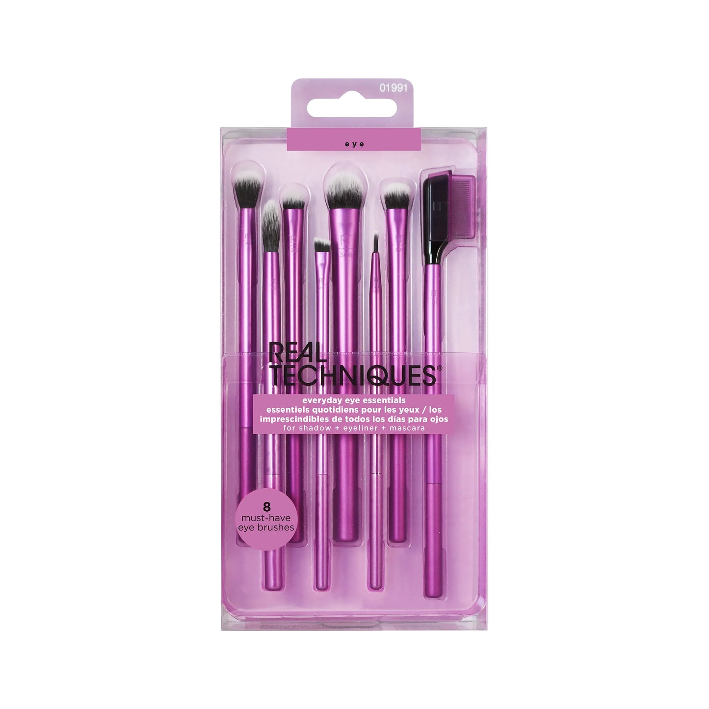 Real Techniques Everyday Eye Essentials Makeup Brush Set - Khayest