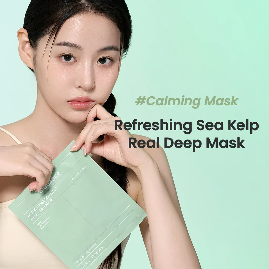 Bio Dance Refreshing Sea Kelp Real Deep Mask - Khayest