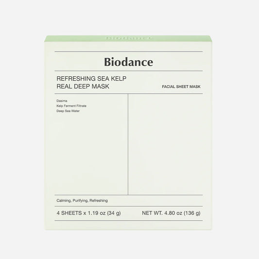 Bio Dance Refreshing Sea Kelp Real Deep Mask - Khayest