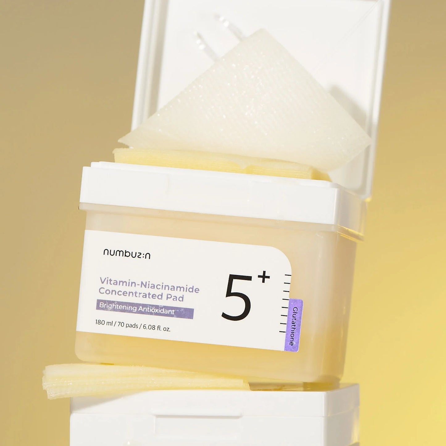 Numbuzin No.5+ Vitamin Niacinamide Concentrated Pad 180ml - Khayest