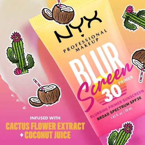 NYX Blur Screen SPF30 Face Makeup Primer - Khayest