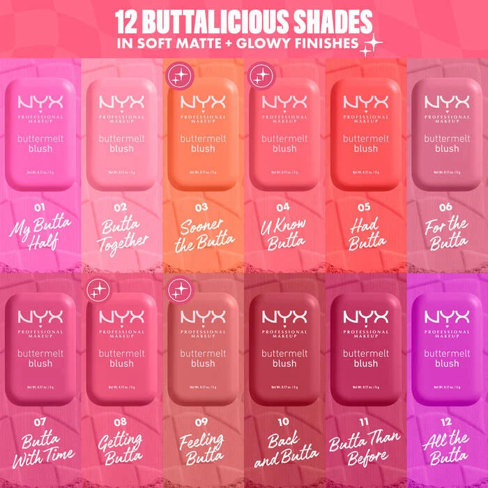 NYX Buttermelt Blush - Khayest