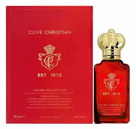 Clive Christian Crown Collection Town and Country EDP Perfume for Men and Women 50ml - Khayest