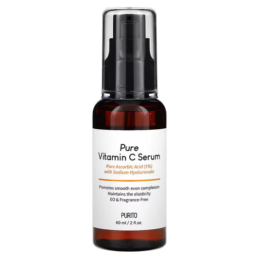 Purito Pure Vitamin C Serum Pure Ascorbic Acid 5% 60ml - Khayest