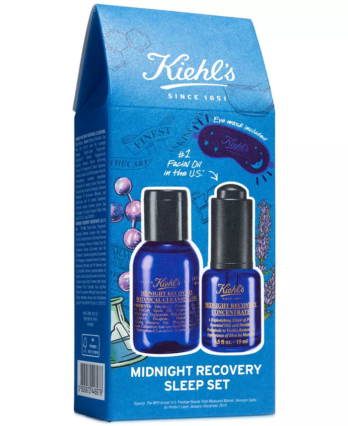 Kiehl’s Midnight Recovery Sleep Set - Khayest