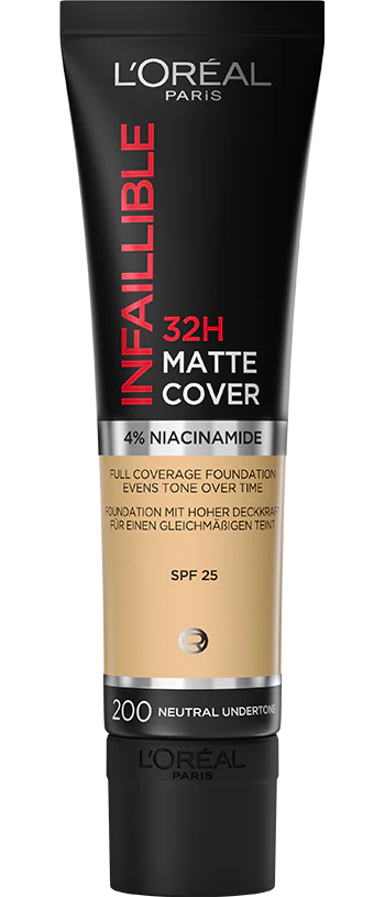Loreal Infaillible 24H Matt Cover Liquid Foundation 30ml - Khayest