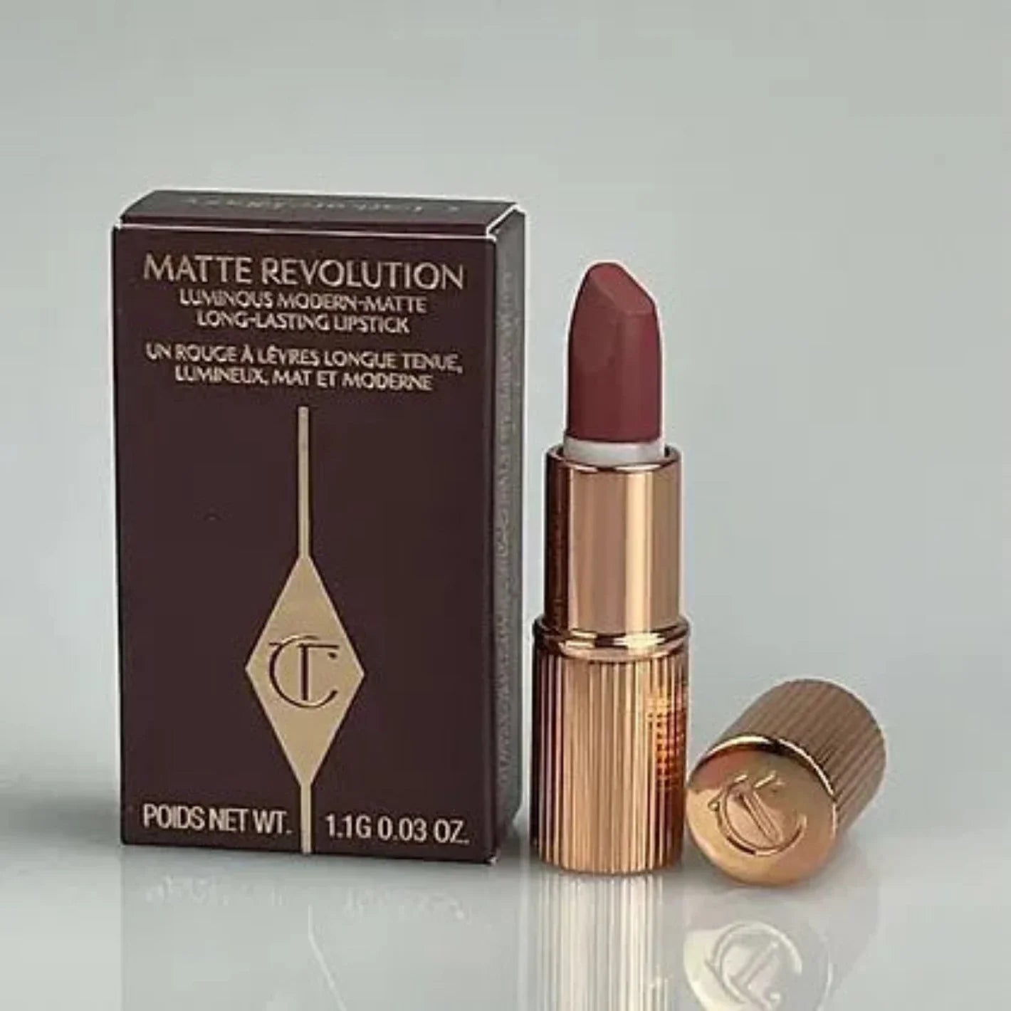 Charlotte Tilbury pillow talk Mini Matte Revolution Lipstick