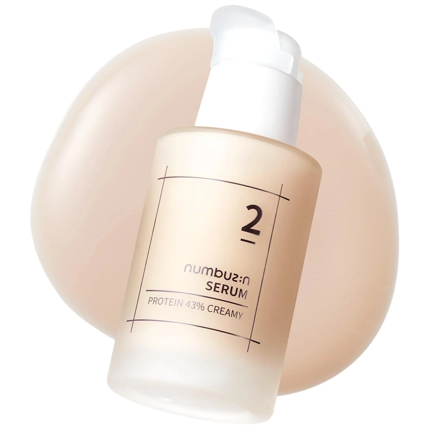 Numbuzin No.2 Protein 43% Creamy Face Serum 50ml - Khayest