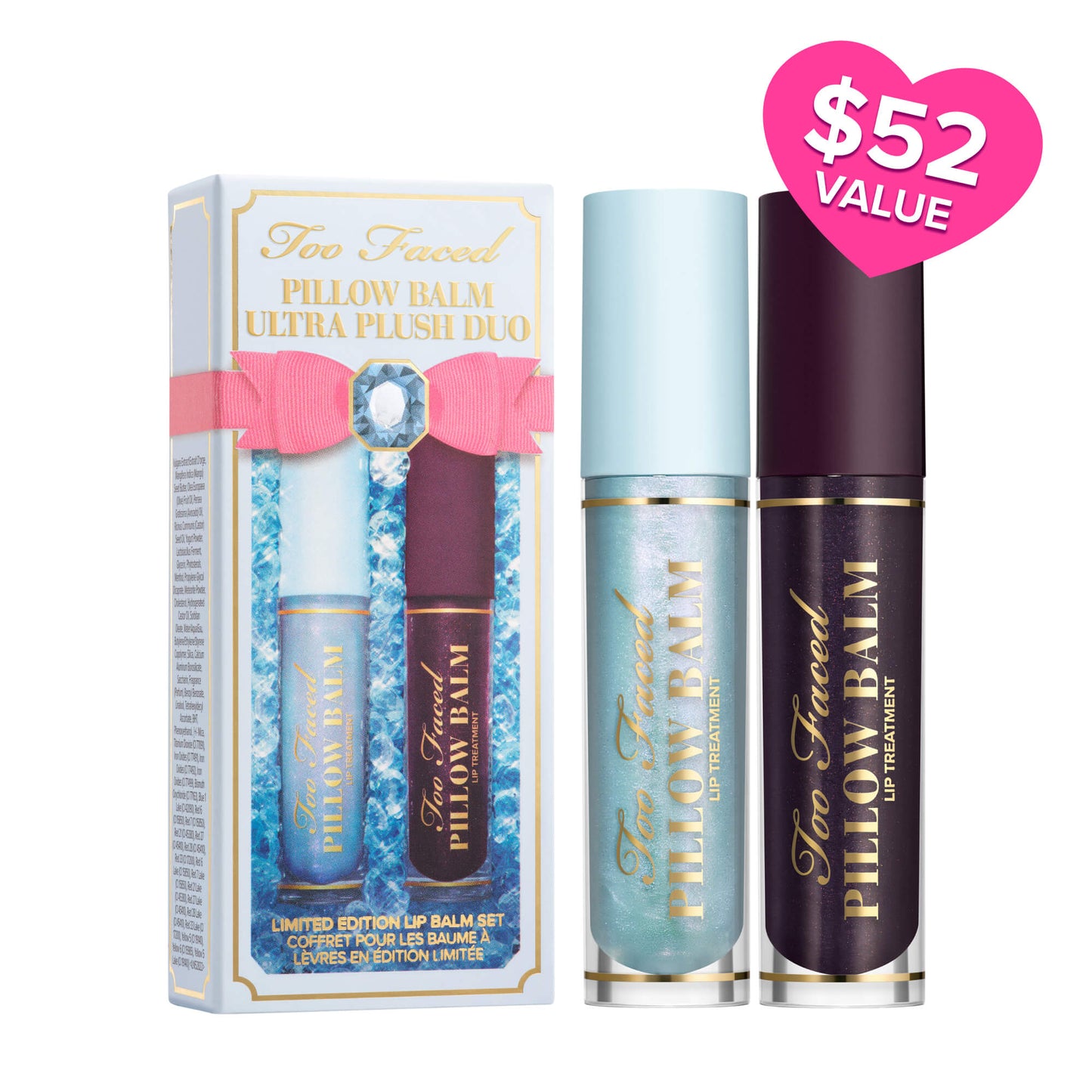 Too Faced Pillow Balm Lip Balm Duo - Khayest
