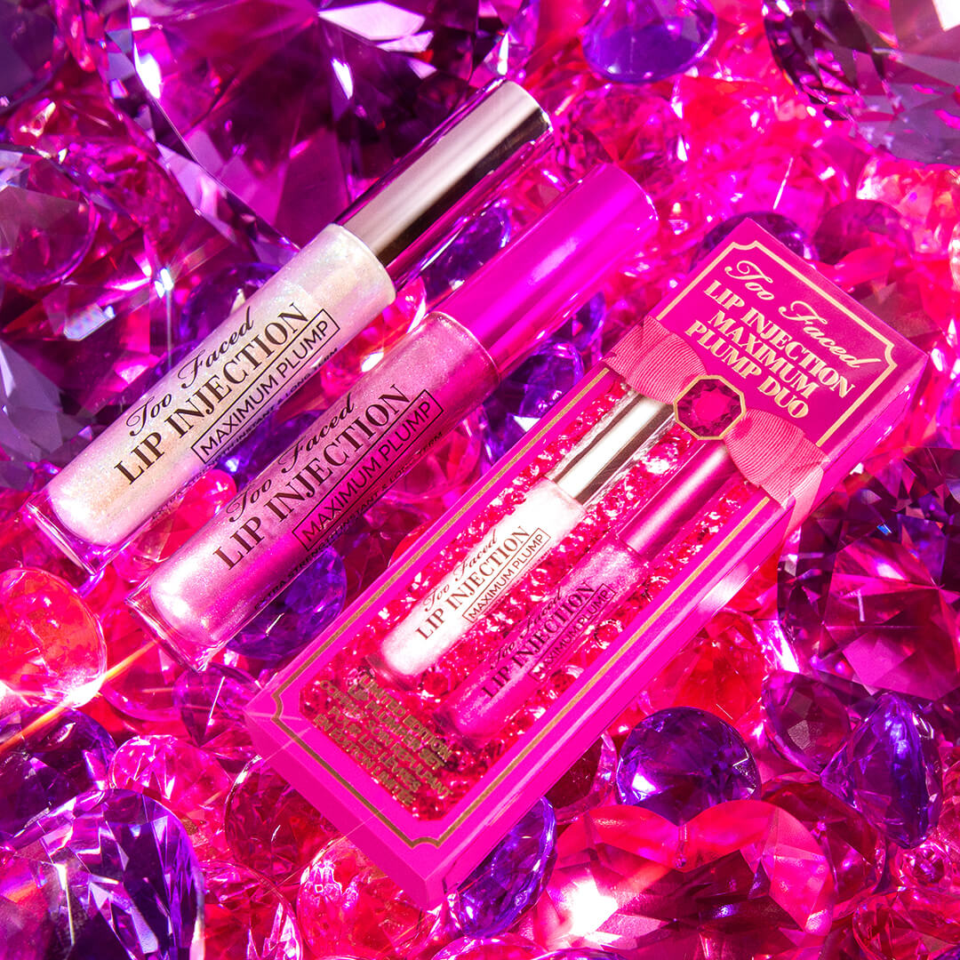 Too Faced Lip Injection Maximum Plump Lip Gloss Duo - Khayest