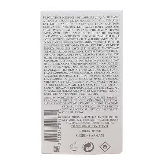 Giorgio Armani Acqua Di Gio EDT Perfume for Men 100ml - Khayest