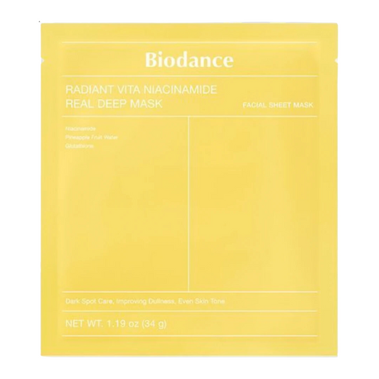 Radiant Vita Niacinamide Real Deep Mask - Khayest