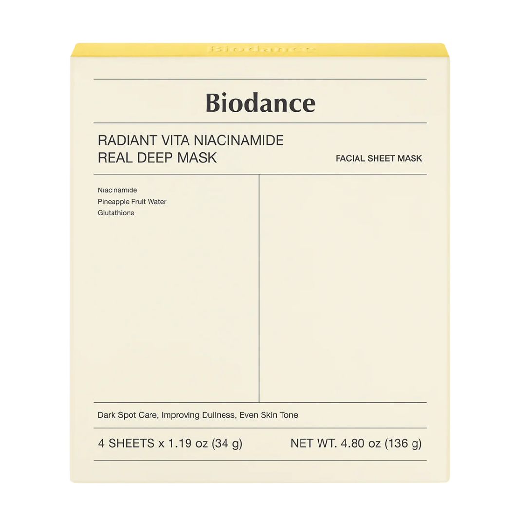 Radiant Vita Niacinamide Real Deep Mask - Khayest