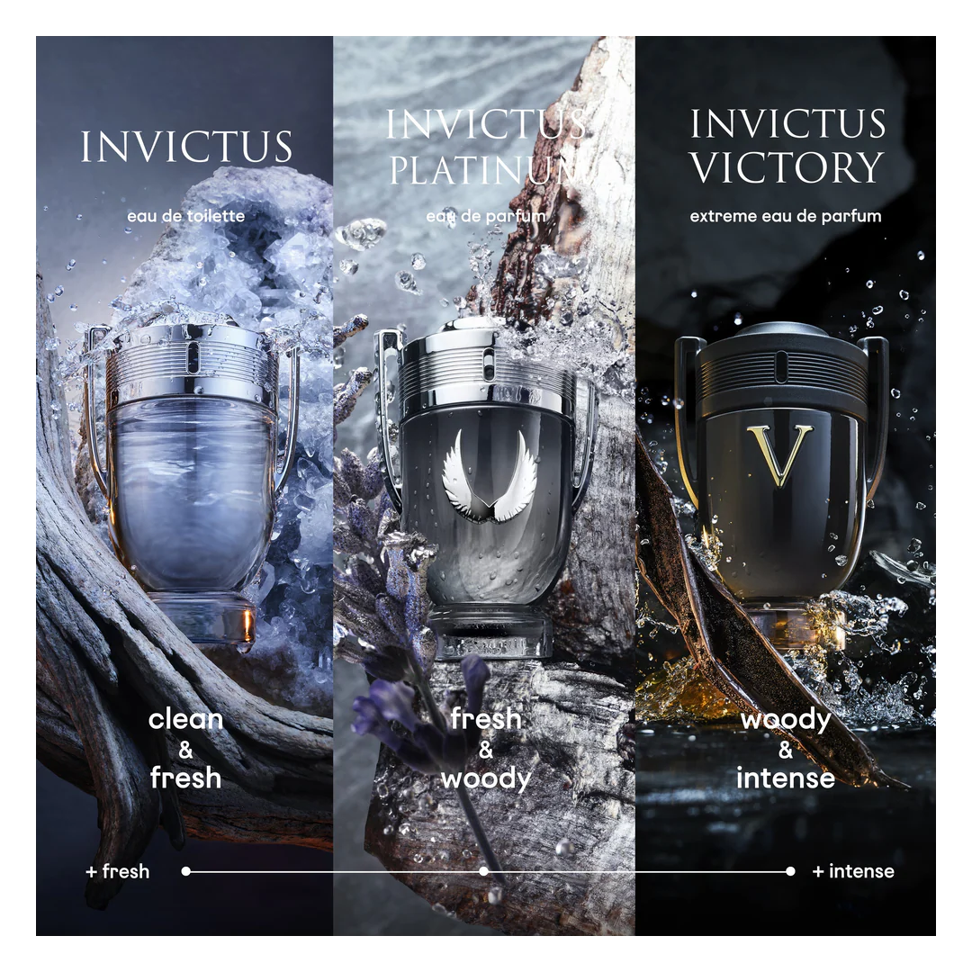 Paco Rabanne Invictus Platinum EDP Perfume For Men 200Ml - Khayest