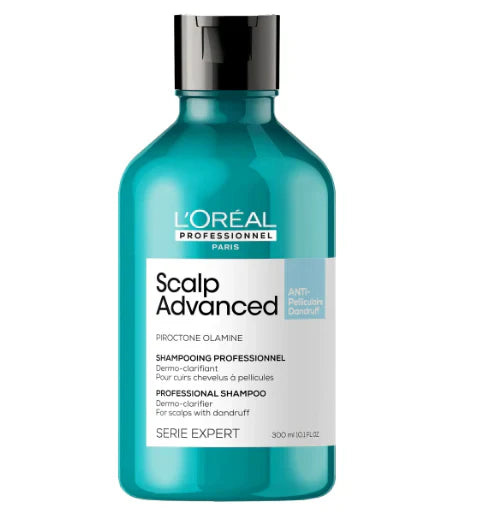 L'Oréal Professionnel Scalp Advanced Anti-Dandruff Shampoo (Piroctone Olamine) 300ml - Khayest