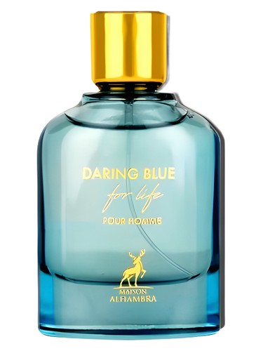 Masion Alhmabra Daring Blue For Life EDP Perfume For Man 100ml - Khayest