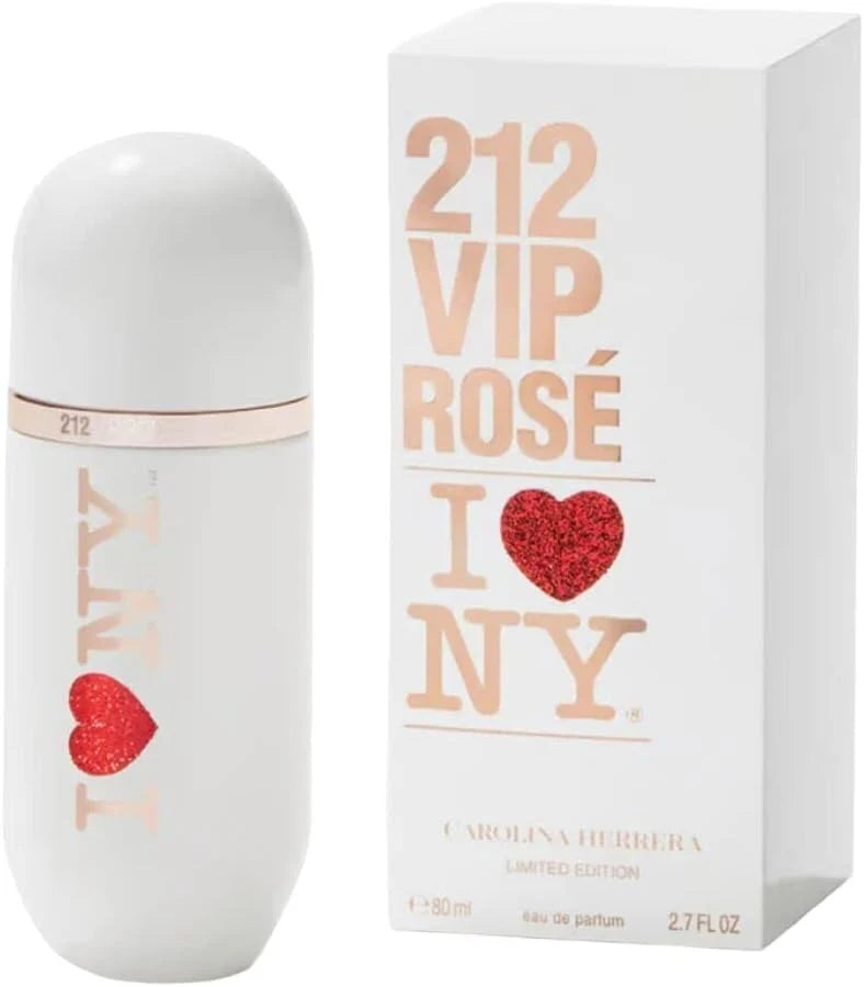Carolina Herrera 212 VIP Rose I Love NY EDP Perfume 80ml for Women