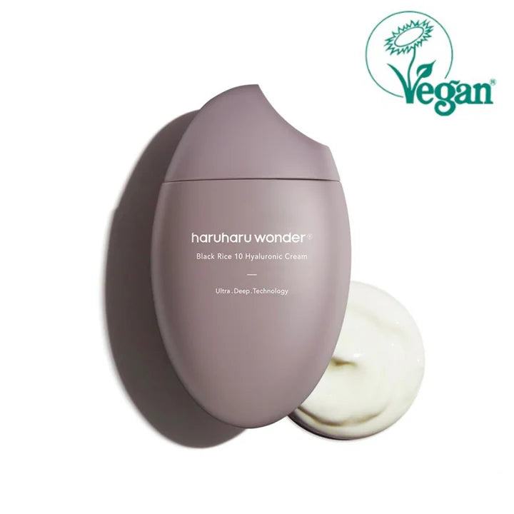 Haruharu Wonder Black Rice 10 Hyaluronic Face Cream 50ml - Khayest