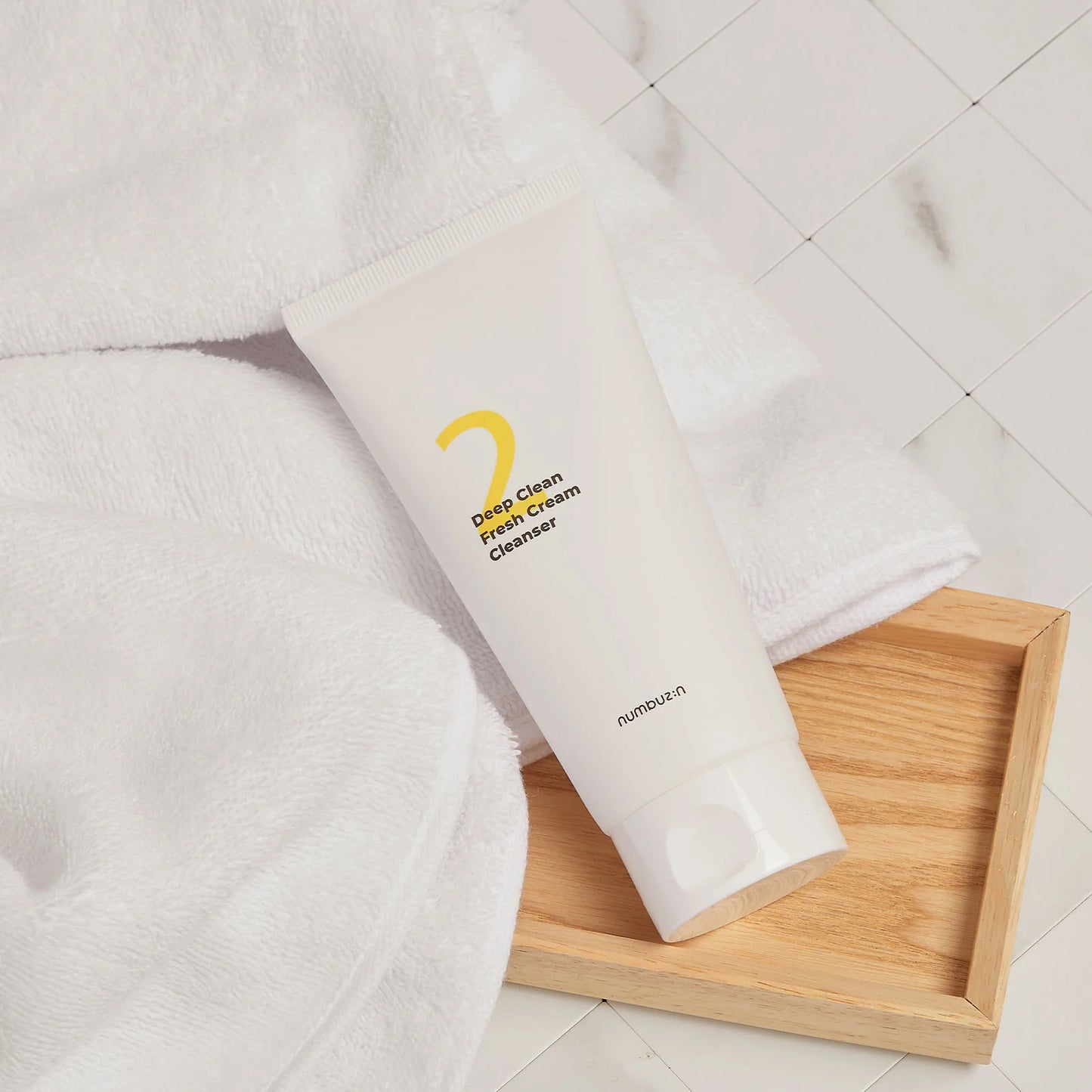 Numbuzin No.2 Deep Clean Fresh Cream Cleanser 120ml - Khayest
