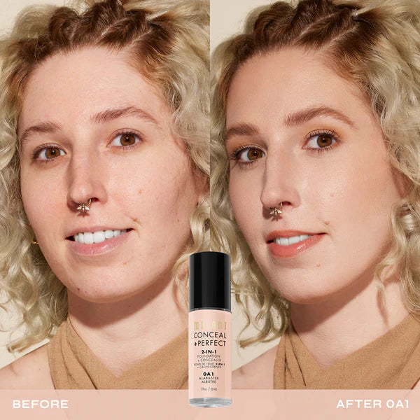 Milani Conceal+Perfect 2 in 1 Foundation And Concealer - Khayest