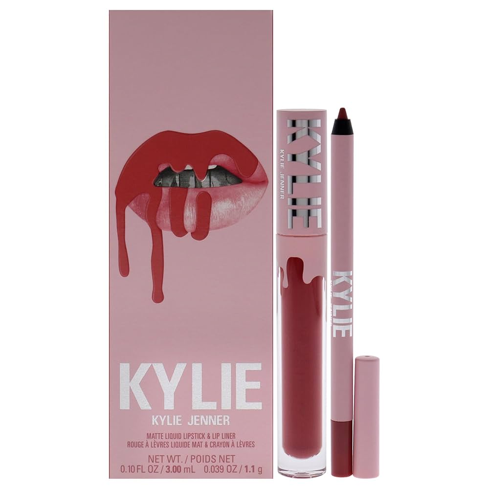 KYLIE JENNER Matte Liquid lipstick and Liner Duo - Khayest