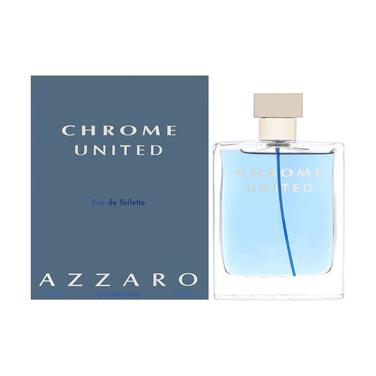 Azzaro Chrome United EDT Perfume For Men 100ml - Khayest