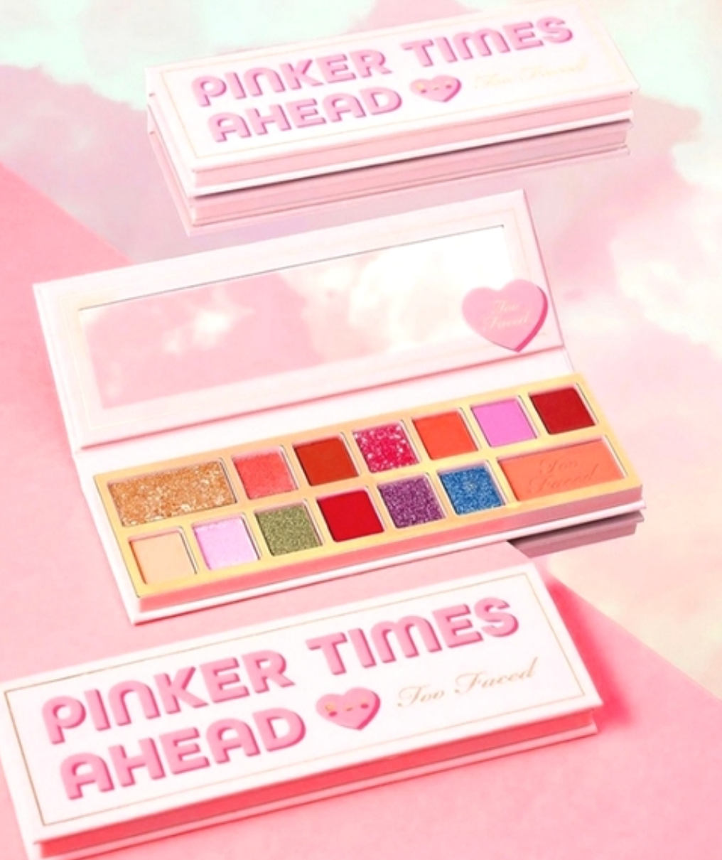 Too Faced Pinker Times Ahead Positively Playful Eye Shadow Palette - Khayest