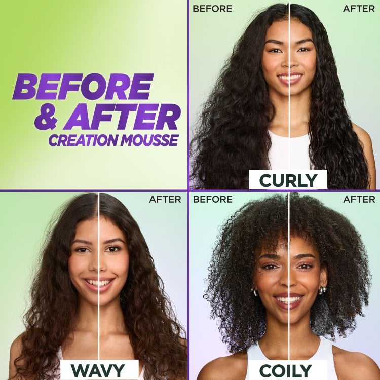 Garnier Fructis Curl Construct Creation Hair mousse 192g - Khayest