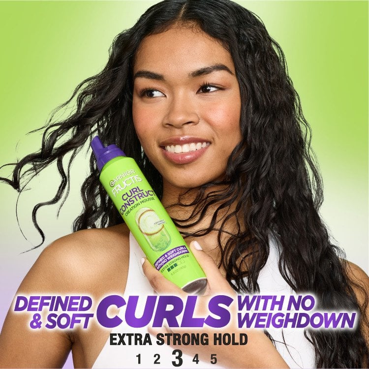 Garnier Fructis Curl Construct Creation Hair mousse 192g - Khayest