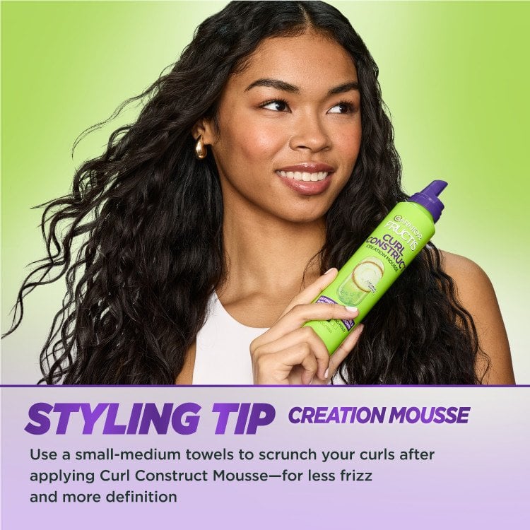 Garnier Fructis Curl Construct Creation Hair mousse 192g - Khayest