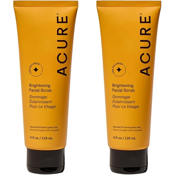 Acure Organics Brightening Facial Scrub 118Ml - Khayest