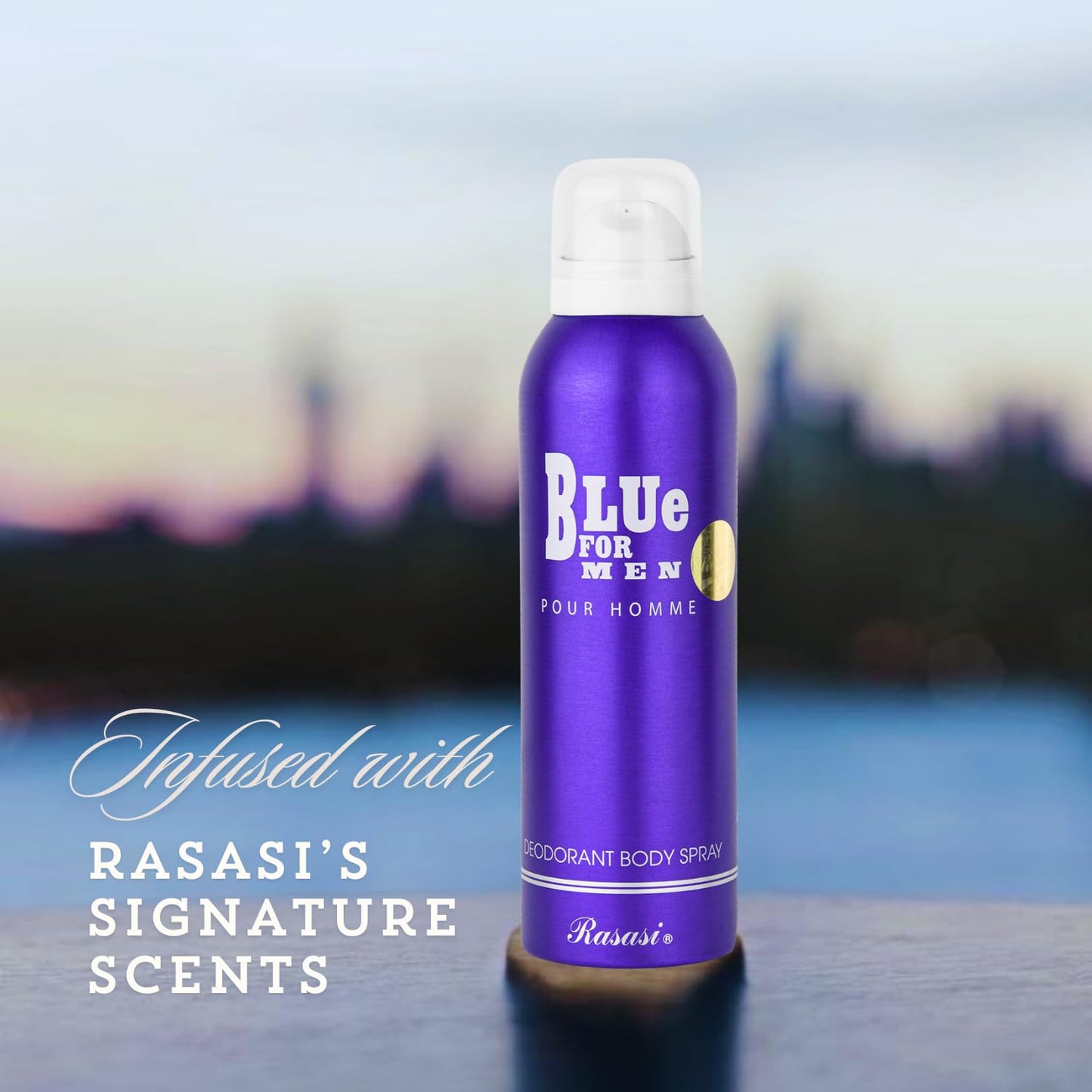 RASASI Blue For Men Body Spray for Men